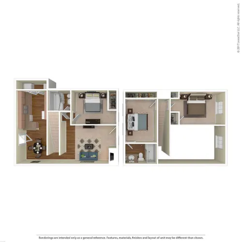 Stoneybrook Apartments & Townhomes San Antonio Floorplan 21