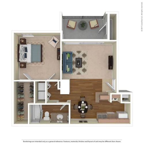 Stoneybrook Apartments & Townhomes San Antonio Floorplan 3