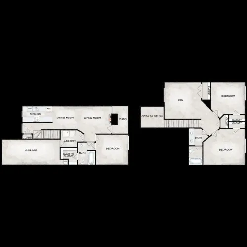 Sycamore Pointe Townhomes floor plan 3