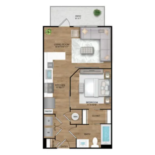 Tacara at Steubing Heights San Antonio Floorplan 1