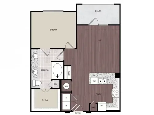 Tallgrass Village Fort Worth Floorplan 4