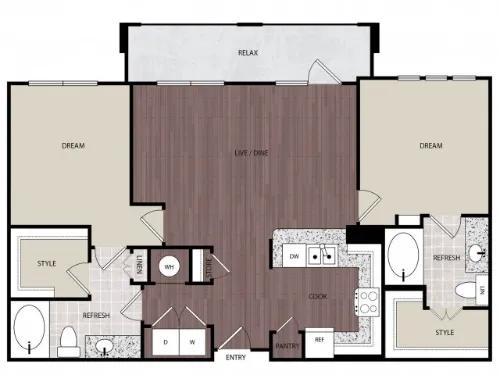 Tallgrass Village Fort Worth Floorplan 7