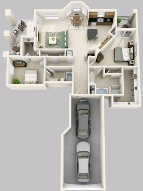 The Anthony at Canyon Springs San Antonio FloorPlan 4