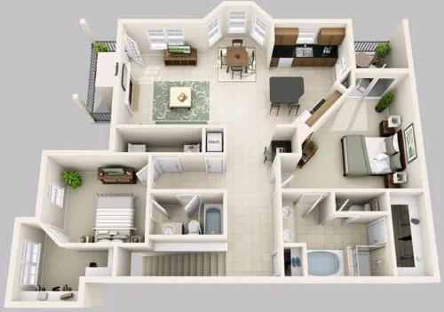 The Anthony at Canyon Springs San Antonio FloorPlan 5