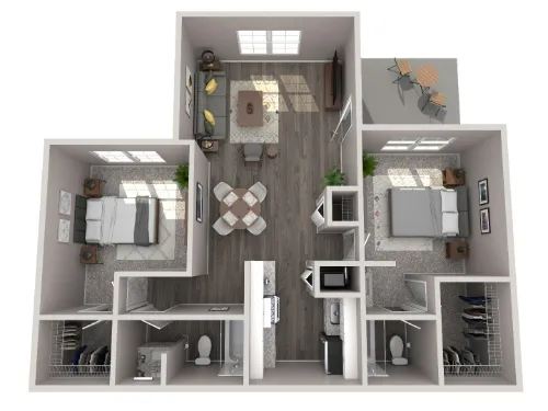 The Clara San Antonio FloorPlan 11
