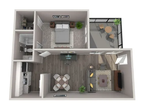 The Clara San Antonio FloorPlan 2