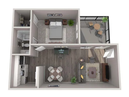 The Clara San Antonio FloorPlan 3
