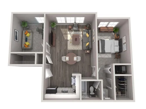 The Clara San Antonio FloorPlan 4