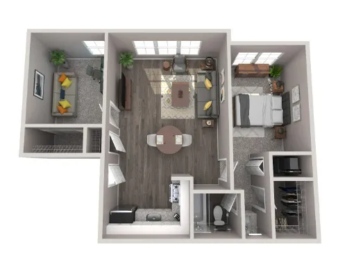 The Clara San Antonio FloorPlan 5