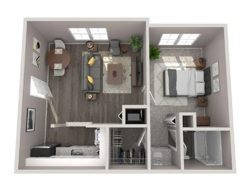 The Clara San Antonio FloorPlan 6