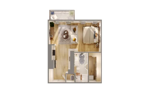 The Cortesin at Eilan San Antonio Floorplan 1