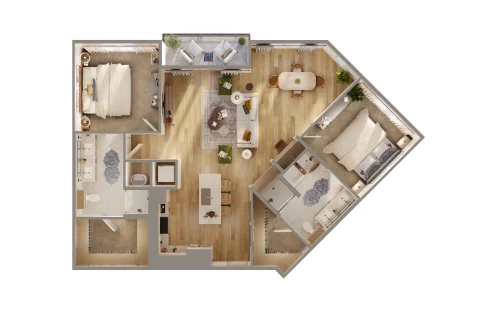 The Cortesin at Eilan San Antonio Floorplan 13