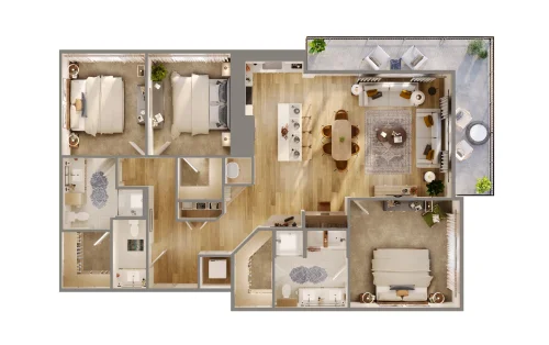 The Cortesin at Eilan San Antonio Floorplan 16