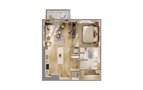 The Cortesin at Eilan San Antonio Floorplan 2