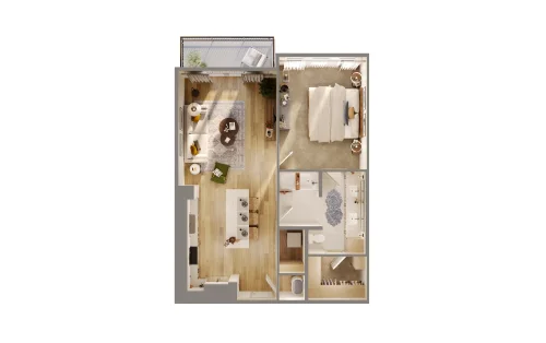 The Cortesin at Eilan San Antonio Floorplan 3