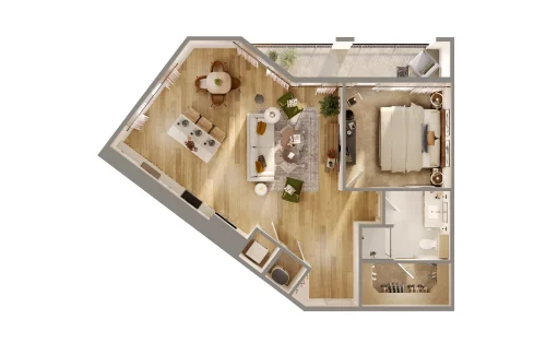 The Cortesin at Eilan San Antonio Floorplan 5