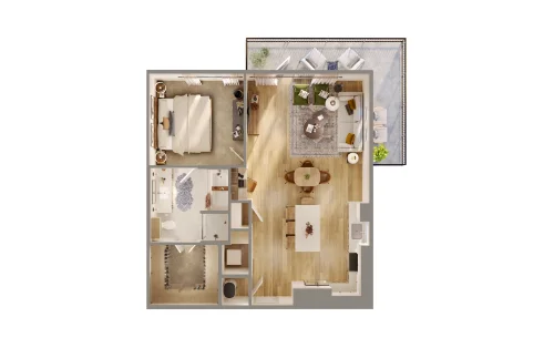The Cortesin at Eilan San Antonio Floorplan 7