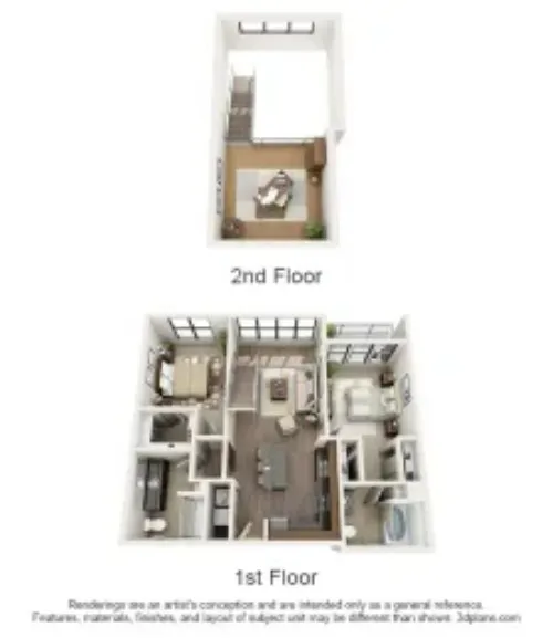 The Depot Fort Worth FloorPlan 6