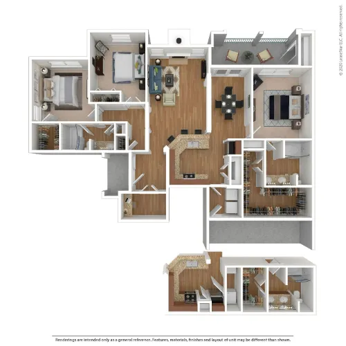 The Estates Of Northwoods San Antonio FloorPlan 11