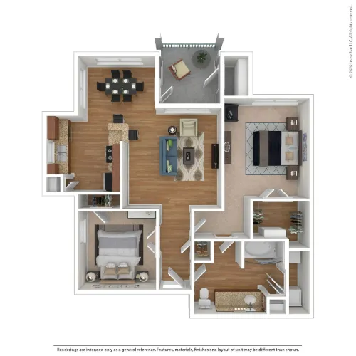 The Estates Of Northwoods San Antonio FloorPlan 5