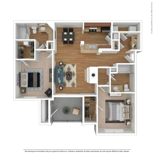 The Estates Of Northwoods San Antonio FloorPlan 6