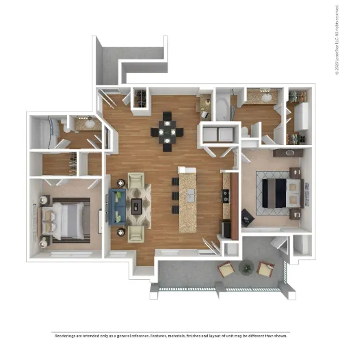 The Estates Of Northwoods San Antonio FloorPlan 8