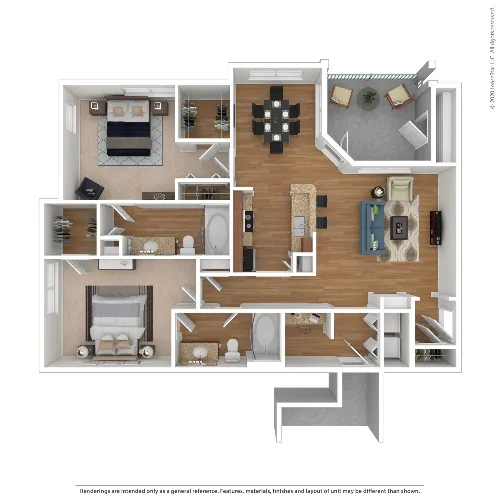 The Estates Of Northwoods San Antonio FloorPlan 9