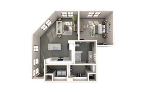 The Harden at Public Market Fort Worth Floorplan 10