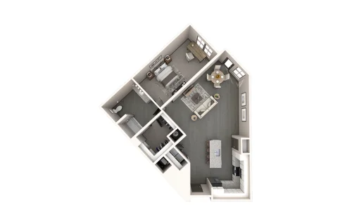 The Harden at Public Market Fort Worth Floorplan 13