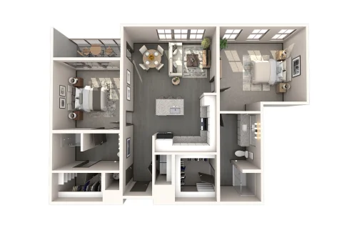 The Harden at Public Market Fort Worth Floorplan 15
