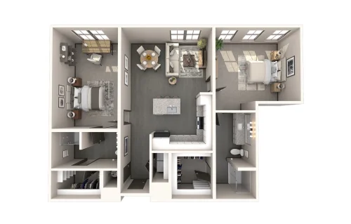 The Harden at Public Market Fort Worth Floorplan 17