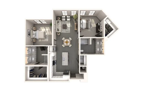 The Harden at Public Market Fort Worth Floorplan 18