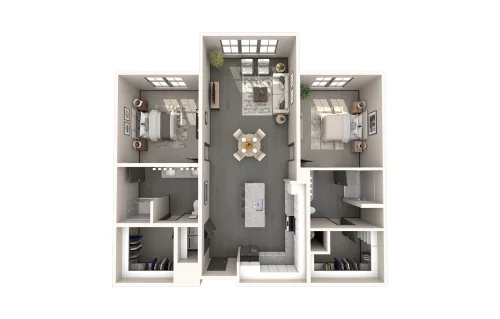 The Harden at Public Market Fort Worth Floorplan 19