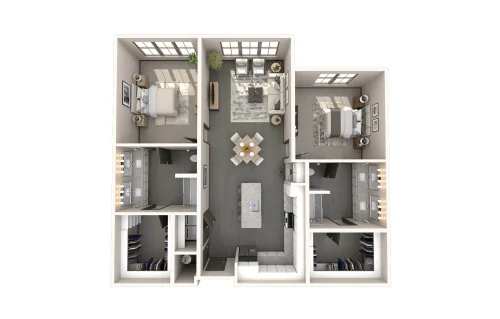 The Harden at Public Market Fort Worth Floorplan 20