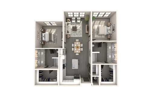 The Harden at Public Market Fort Worth Floorplan 21