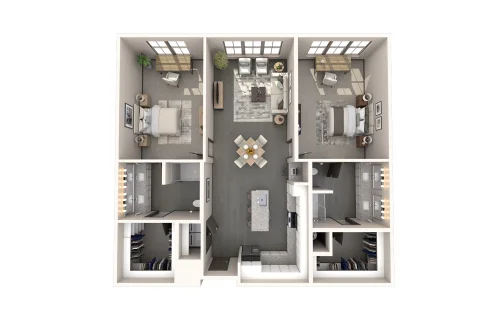 The Harden at Public Market Fort Worth Floorplan 22