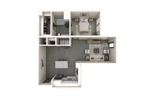 The Harden at Public Market Fort Worth Floorplan 4