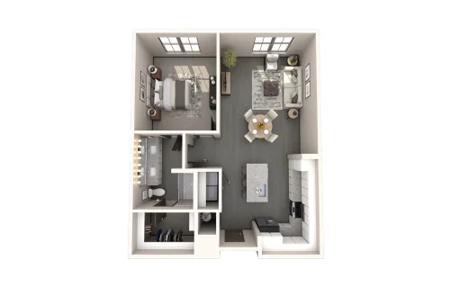The Harden at Public Market Fort Worth Floorplan 5