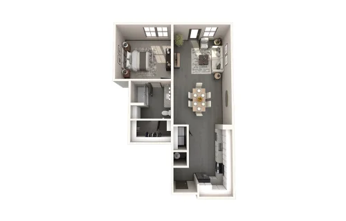 The Harden at Public Market Fort Worth Floorplan 8