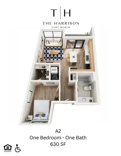 The Harrison Fort Worth Floorplan 2
