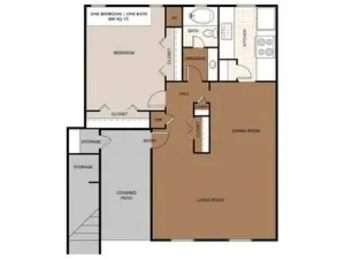 The Hills At North Mesa El Paso FloorPlan 1