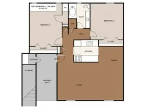 The Hills At North Mesa El Paso FloorPlan 2