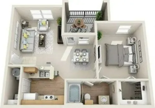The Legends of El Paso FloorPlan 1