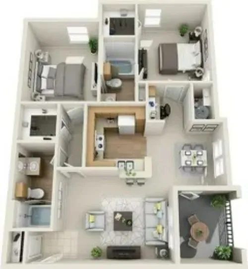 The Legends of El Paso FloorPlan 3