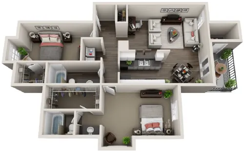 The Maxwell floor plan 12
