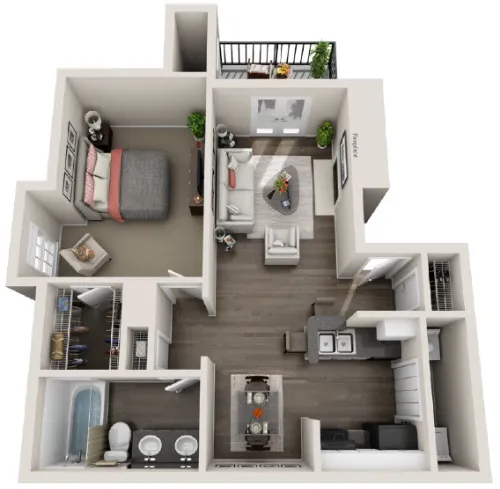 The Maxwell floor plan 3