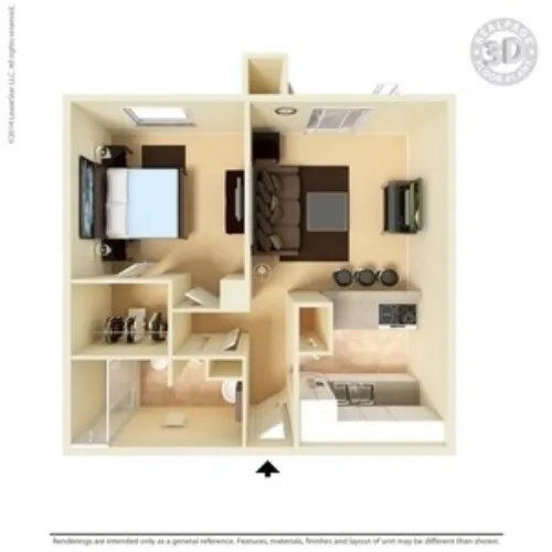 The Meadows El Paso Floorplan 1