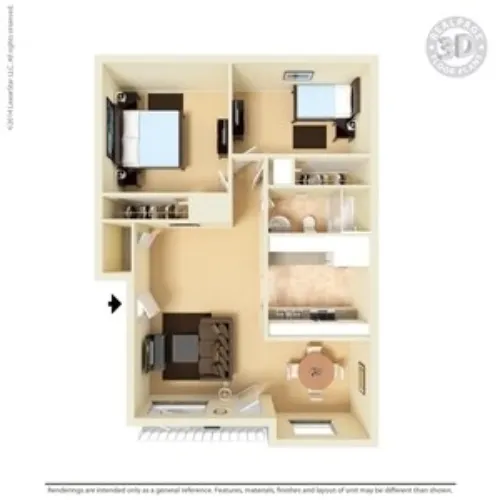 The Meadows El Paso Floorplan 3