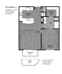 The Mosaic on Broadway San Antonio Floorplan 5
