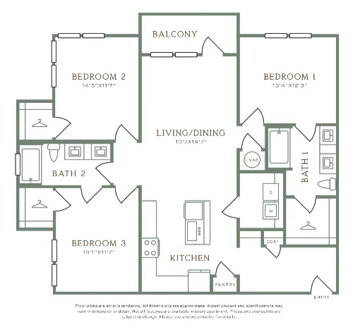 The Overlook at the Rim San Antonio Floorplan 13